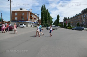 Народный репортер: опасный перекресток в центре Борисоглебска
