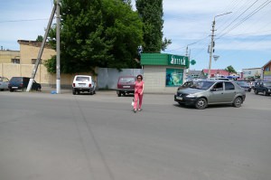 Народный репортер: опасный перекресток в центре Борисоглебска