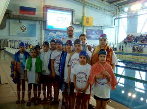 Борисоглебские пловцы впервые попробовали свои силы в 50-метровом бассейне