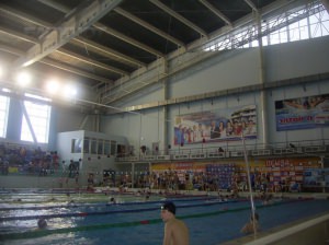 Борисоглебские пловцы впервые попробовали свои силы в 50-метровом бассейне