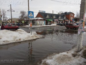 Резкое потепление напомнило об отсутствии «ливневок» в Борисоглебске
