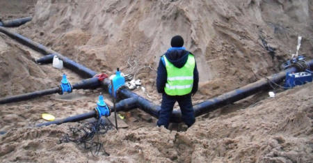 В Грибановке полным ходом идёт строительство водопровода