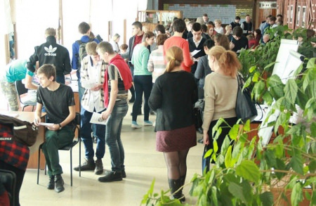 Борисоглебские студенты приняли участие в деловой игре «Карьера. Шаг вперед!»
