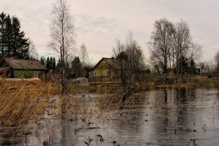 Половодье в Терновском районе отрезало два поселения от внешнего мира