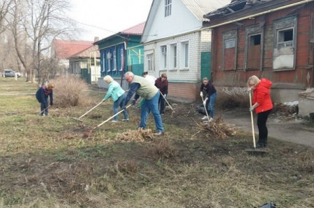 В Борисоглебском городском округе набирает обороты месячник благоустройства