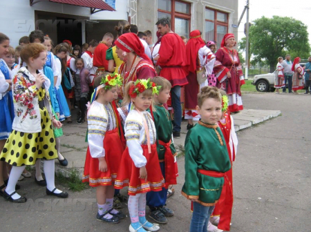 Жители села под Борисоглебском отправились «Назад в будущее»