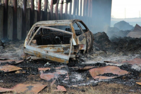 В Новохопёрском районе пожар на сельхозпредприятии нанёс ущерб на 10 млн. рублей