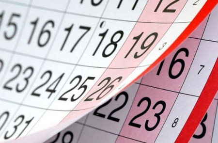 Минтруд утвердил график праздничных дней на 2019 год