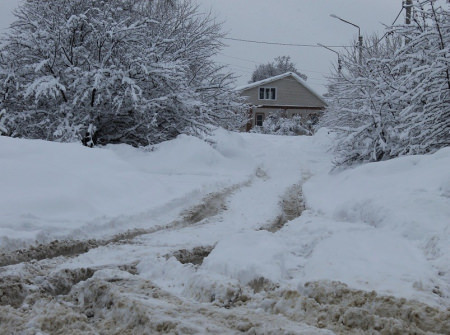В ОНФ остались недовольны уборкой снега в Борисоглебске