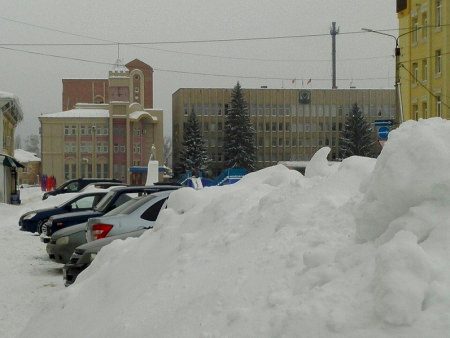 Высота снежного покрова в Борисоглебске превысила климатическую норму более чем в 4 раза