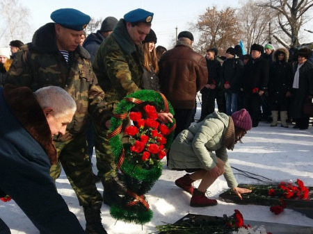 В Борисоглебске почтили память о подвиге воинов-интернационалистов