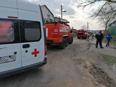 В Борисоглебске на пожаре погибла молодая женщина