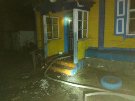 В Терновском районе во время пожара погиб пенсионер