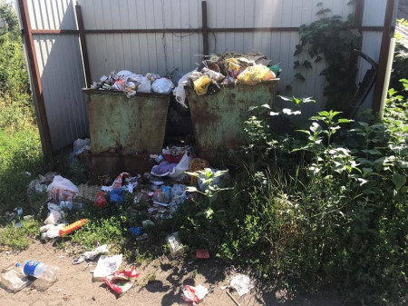 Грибановцы пожаловались на горы мусора, который не убирают два месяца