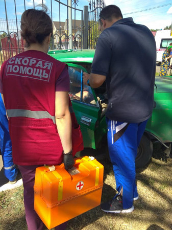 Мать и дочь пострадали в ДТП у стадиона в Борисоглебске