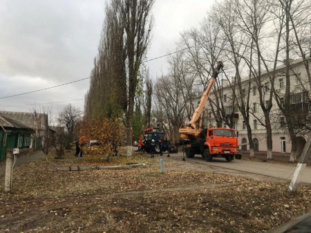 В Борисоглебске произошло очередное ДТП с уничтожением опоры ЛЭП