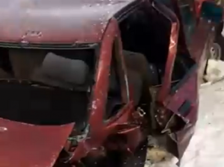 Последствия аварии под Борисоглебском запечатлели на видео