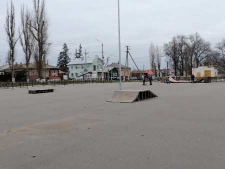 Какие зоны отдыха строят для молодежи в маленьких городах по соседству с Борисоглебском