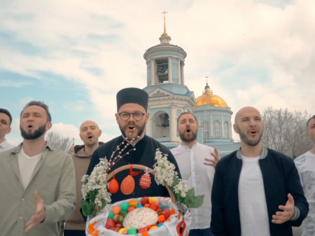 Мужской хор «Русский формат» снял воодушевляющий клип, посвященный Пасхе