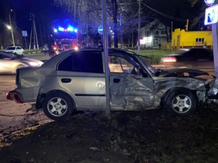 Три человека пострадало в ночном ДТП в центре Борисоглебска