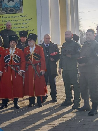 В Борисоглебске прошла панихида по убитым казакам