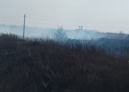 В Воронежской области начались первые ландшафтные пожары