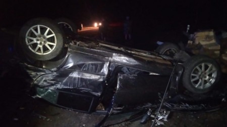 Врезался в «Ниву» и врезался в ЛЭП: мужчина потерял управление и попал в аварию в Воронежской области