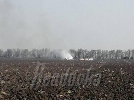 В Воронежской области потерпел крушение истребитель
