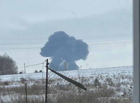 74 человека погибли в результате падения военного Ил-76 под Белгородом